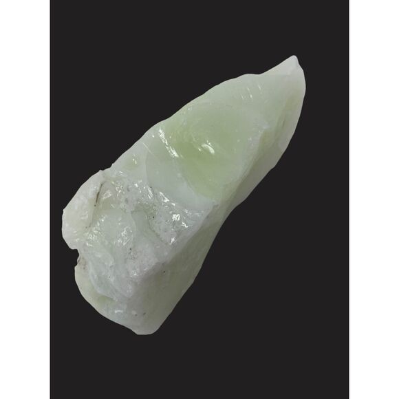 Jadeite Multitone Glowing Layered Slag Uranium Art Glass Cullet #GLXL2369 - Picture 2 of 5